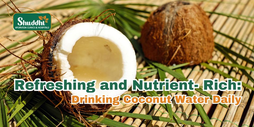 Refreshing and Nutrient-Rich_ Drinking Coconut Water Daily
