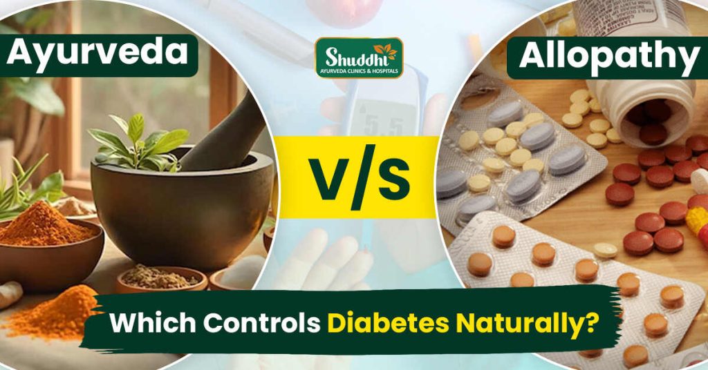 Ayurveda vs allopathy for diabetes Treatment