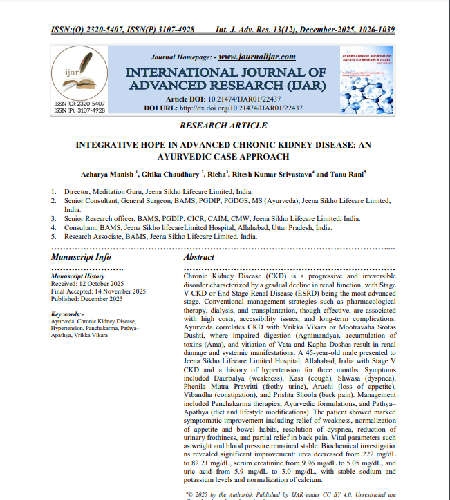 Chronic Kidney Disease