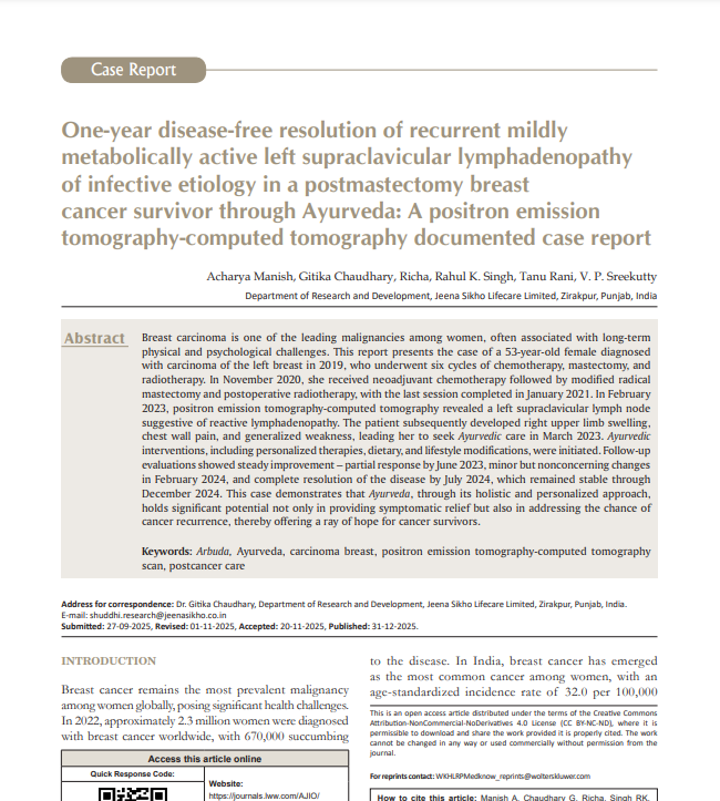 disease-free resolution